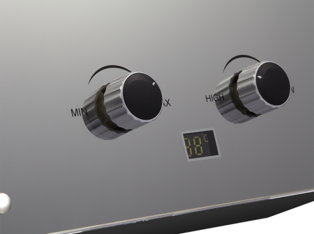 Газовый водонагреватель проточный Zanussi GWH 10 Fonte Glass Mirror