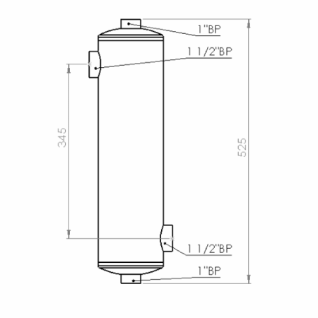 Теплообменник для бассейна ТО 60.10