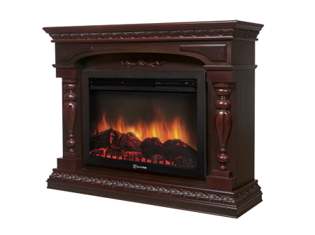 Портал для камина Firelight Perfetto R 30 шпон темный дуб
