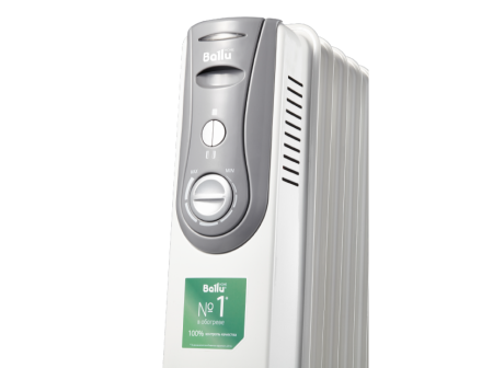 Масляный радиатор Ballu Level BOH/LV-07 1500 (7 секций)