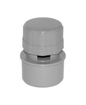 Аэратор (вакуумный клапан) для внутренней канализации ПП 50 мм Россия