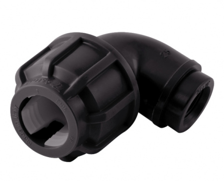 Отвод ПНД компрессионный с внутренней резьбой 32х3/4" Astore (Италия)