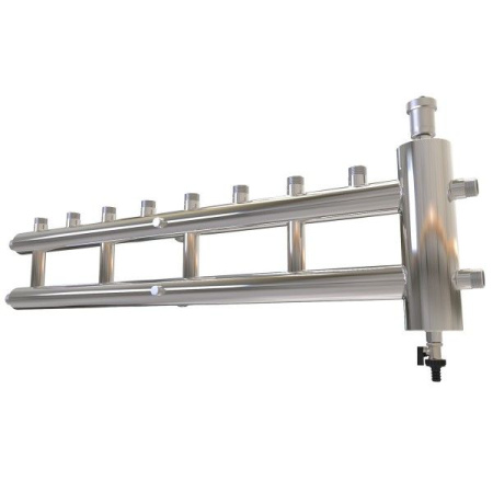 Коллектор с гидрострелкой распределительный Прокситерм 60 кВт 4+1 контура НР 1"