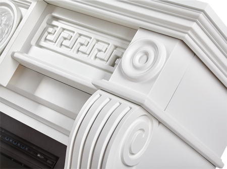 Портал для камина Firelight Vittoriano 30 Белый