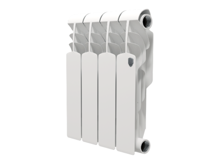Биметаллический радиатор Royal Thermo Vittoria 350, 4 секции, боковое подключение