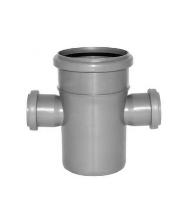 Крестовина канализационная одноплоскостная ПП 110х50х50 мм 87,5˚ Россия Крестовина канализационная одноплоскостная ПП 110х50х50 мм 87,5˚ Россия