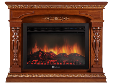 Портал для камина Firelight Perfetto R 30 шпон дуба