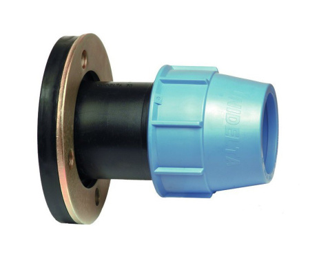 Фланцевое соединение ПНД компрессионное 75х80 UNIDELTA (Италия)