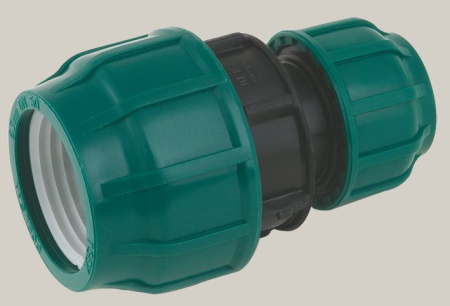 Муфта ПНД компрессионная переходная 63x40 Poelsan NEW (Турция)