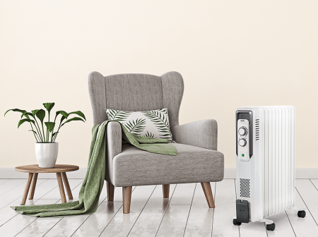 Масляный радиатор Ballu CUBE BOH/CB-11W 2200 (11 секций)