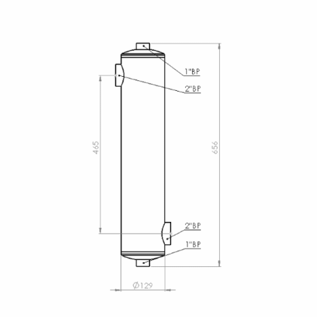 Теплообменник для бассейна ТО 75.10