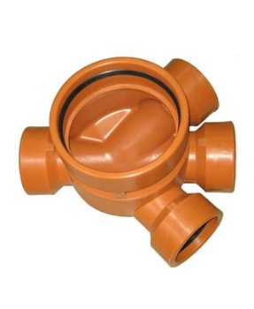 Основание колодца (кинета сводная) ПВХ 315 мм  Основание колодца (кинета сводная) ПВХ 315 мм