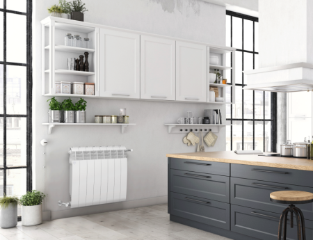 Биметаллический радиатор Royal Thermo Biliner 500 Bianco Traffico, 4 секции, боковое подключение Биметаллический радиатор Royal Thermo Biliner 500 Bianco Traffico, 4 секции, боковое подключение