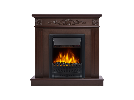 Портал для камина Firelight Noce Classic шпон темный дуб