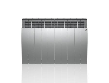 Биметаллический радиатор Royal Thermo Biliner 500 Silver Satin, 10 секций, боковое подключение Биметаллический радиатор Royal Thermo Biliner 500 Silver Satin, 10 секций, боковое подключение