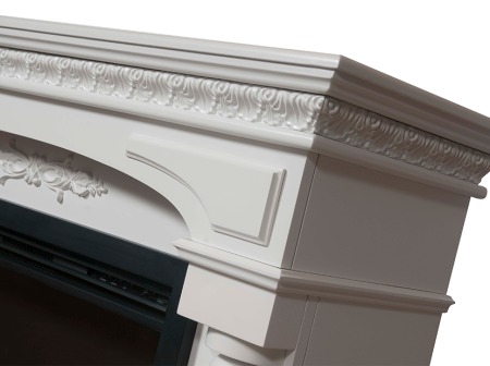 Портал для камина Firelight Perfetto R 30 Белый