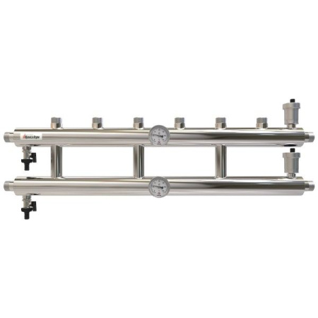 Распределительный коллектор Прокситерм 60 кВт 3+1 контура НР 1" 125 мм