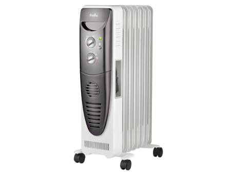 Масляный радиатор Ballu Turbo BOH/TB-07FH 1500 (7 секций)