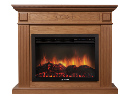 Портал для камина Firelight Bianco 25 шпон Дуб