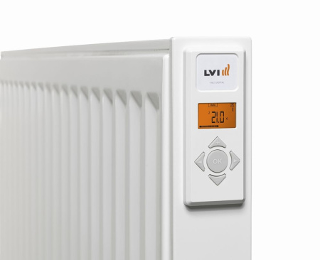 Электрический масляный радиатор LVI YALI Digital 1500Вт