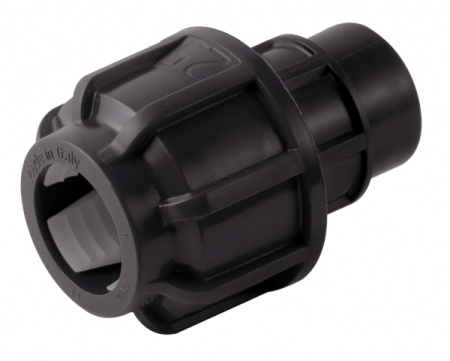 Муфта ПНД компрессионная с внутренней резьбой 110х4" Astore (Италия)