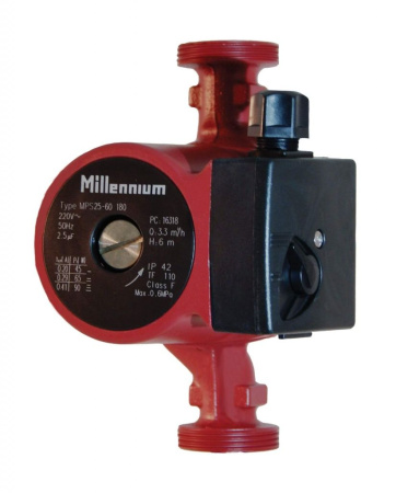 Циркуляционный насос Millennium MPS 32-40 (180мм) с соединительными гайками