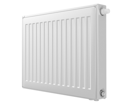 Стальной панельный радиатор Royal Thermo Ventil Compact 21 500х900 мм RAL9016, нижнее подключение Стальной панельный радиатор Royal Thermo Ventil Compact 21 500х900 мм RAL9016, нижнее подключение
