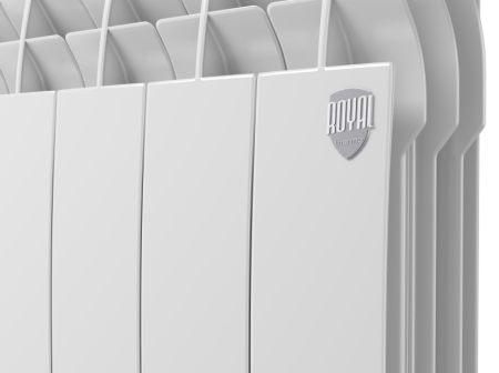 Алюминиевый радиатор Royal Thermo Biliner Alum 500 мм, 4 секции, боковое подключение