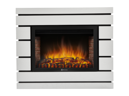 Портал для камина Firelight Moderno 25 шпон белый дуб